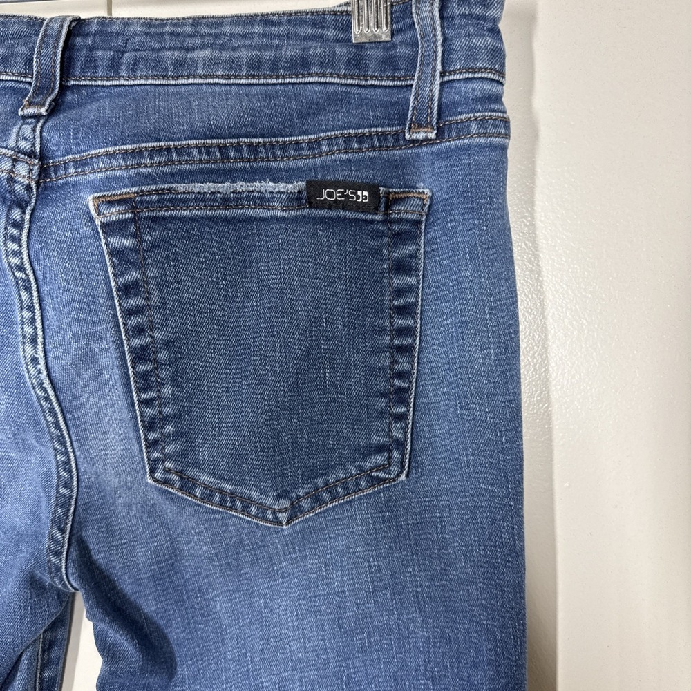Joes Jeans Womens 30 Denim Flawless The Icon Mid Rise Skinny Ankle Medium Wash - Picture 3 of 13